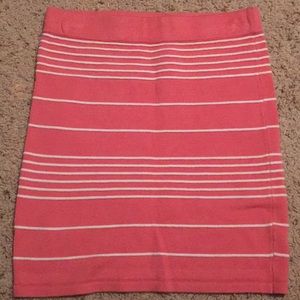 Bodycon Striped Skirt